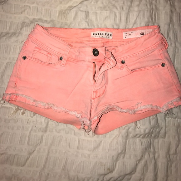 peach shorts - Picture 1 of 2