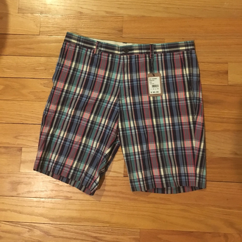 Plaid Ben Sherman men's summer shorts !