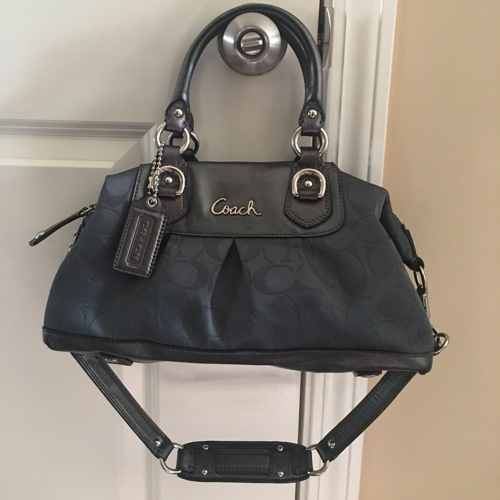 Small Blue Coach Bag