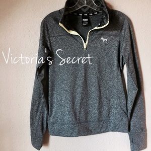 PINK half-zip jacket