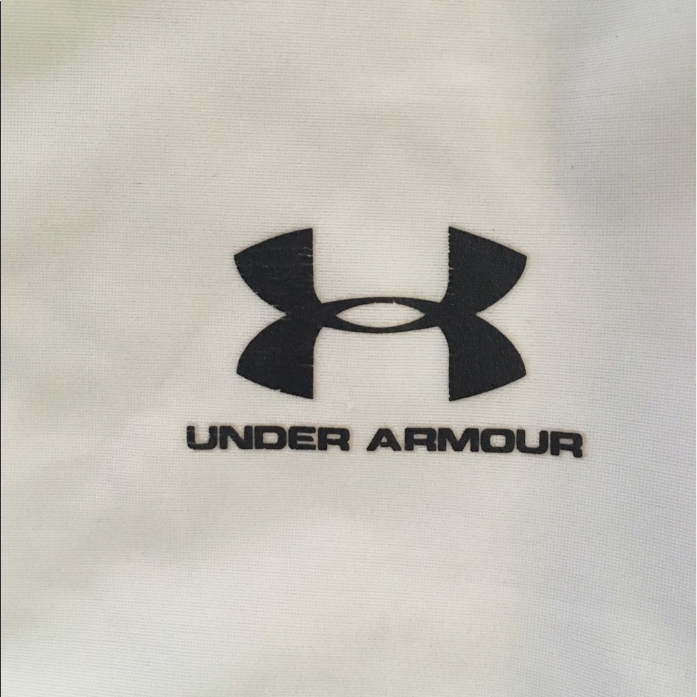 White under armour compression shirt