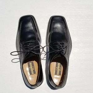 Men's Zengara Black Dress Shoes