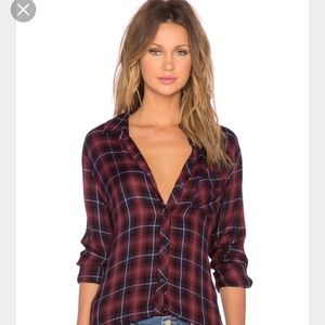 Women's Rails midnight wine flannel