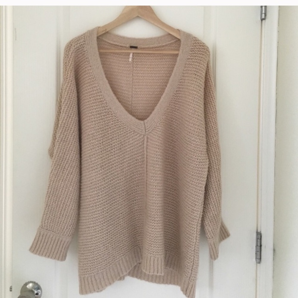 Free people blush v-neck