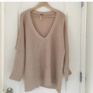 Free people blush v-neck