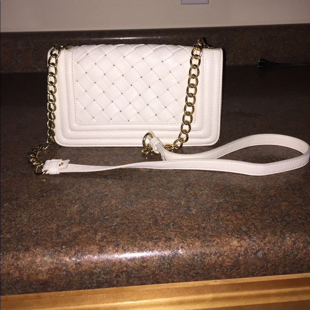 White purse