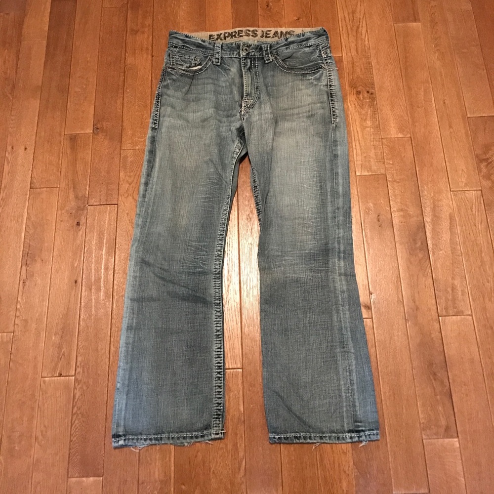 Men's loose fit Express jeans 34X32
