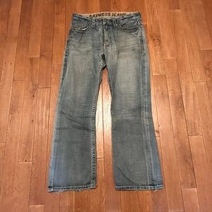 Men's loose fit Express jeans 34X32