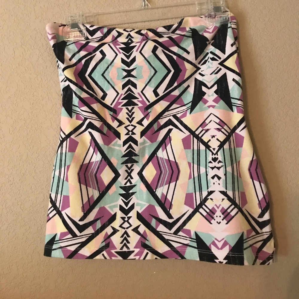 Strapless PAC sun top