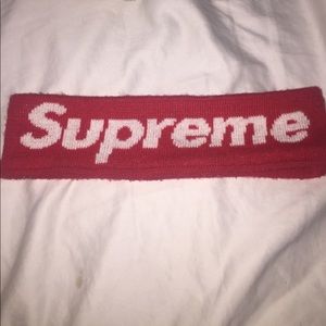 Authentic supreme headband
