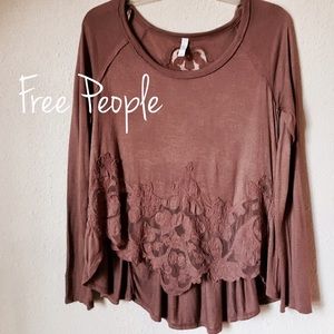 FLASH SALE Free People lacey shirt