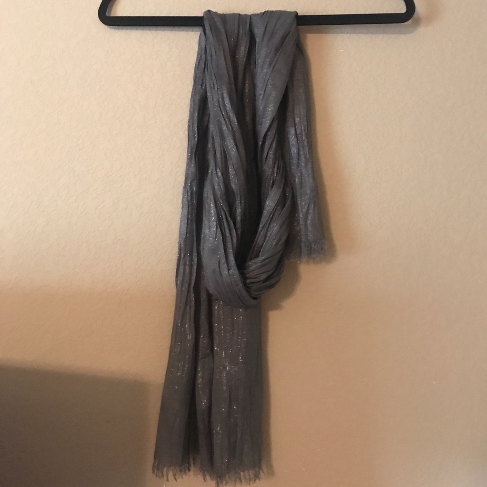 Silver scarf