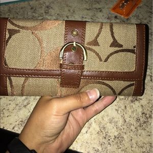 Slightly used Coach wallet