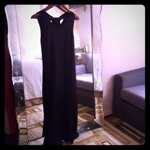 Very classy silk black dress practically not worn