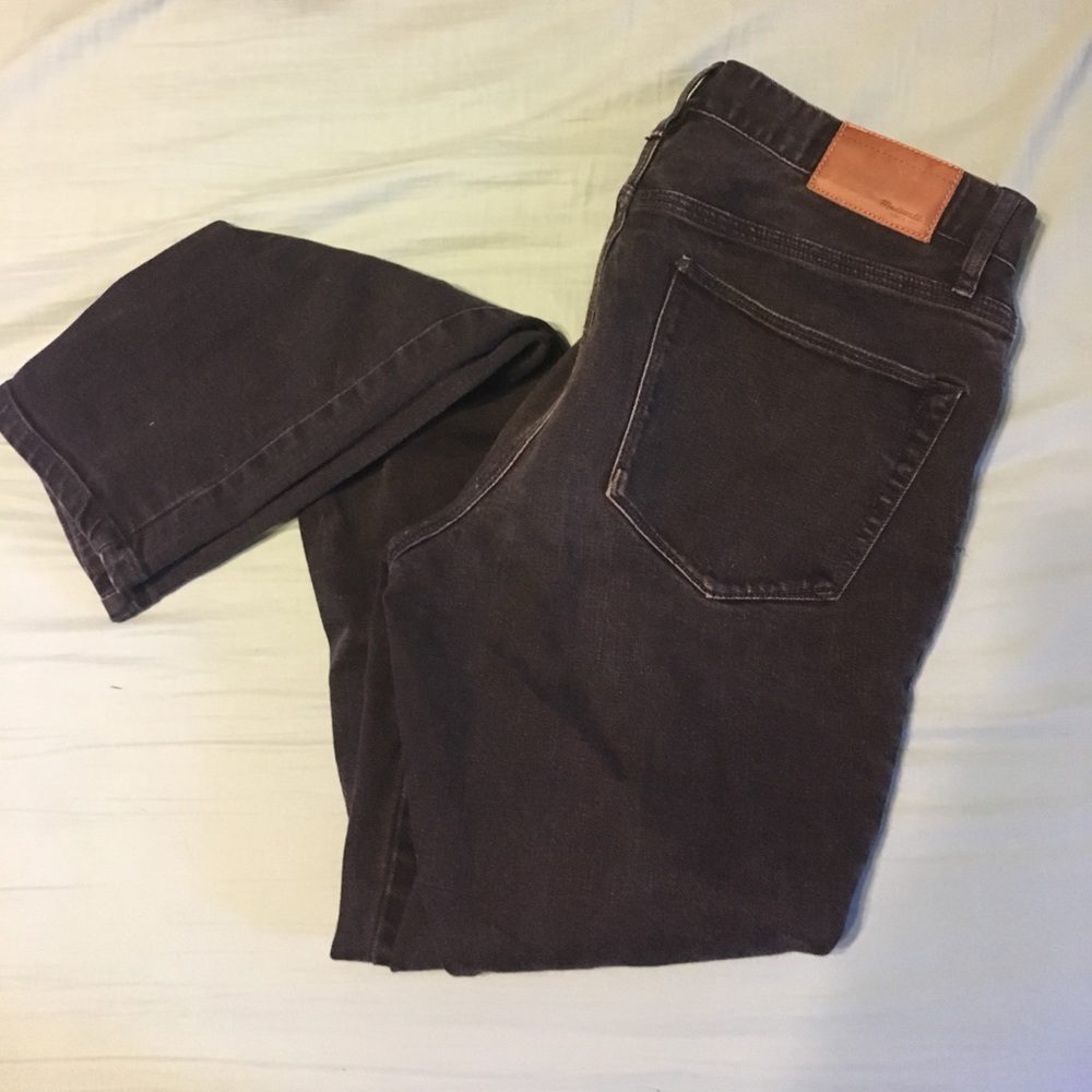 ❌SOLD❌Madewell High Riser Black Skinny Jean