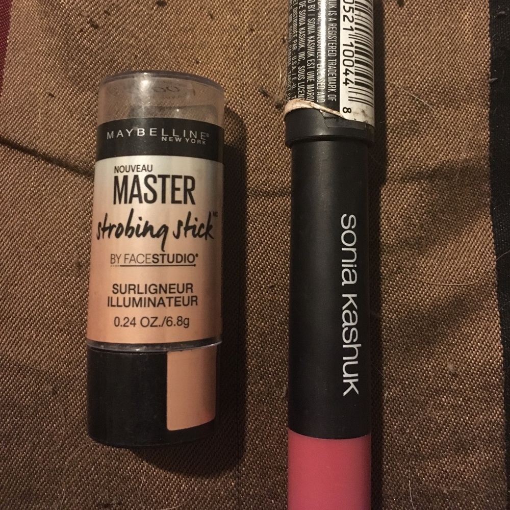 Master strobing stick. Sonia Kashuk Pink lilly.