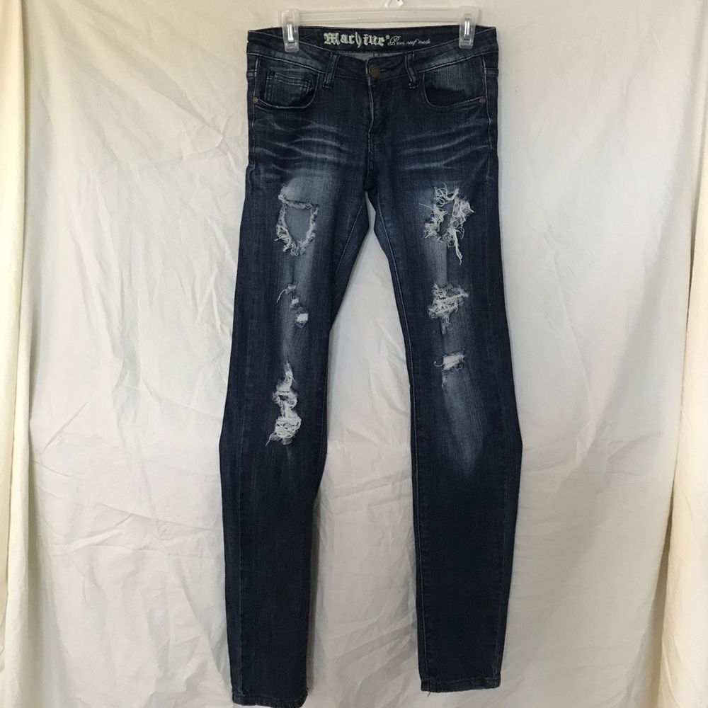 Ripped Dark Jeans