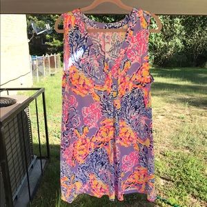 Lilly Pulitzer So Snappy Amina Dress XL. FTO.
