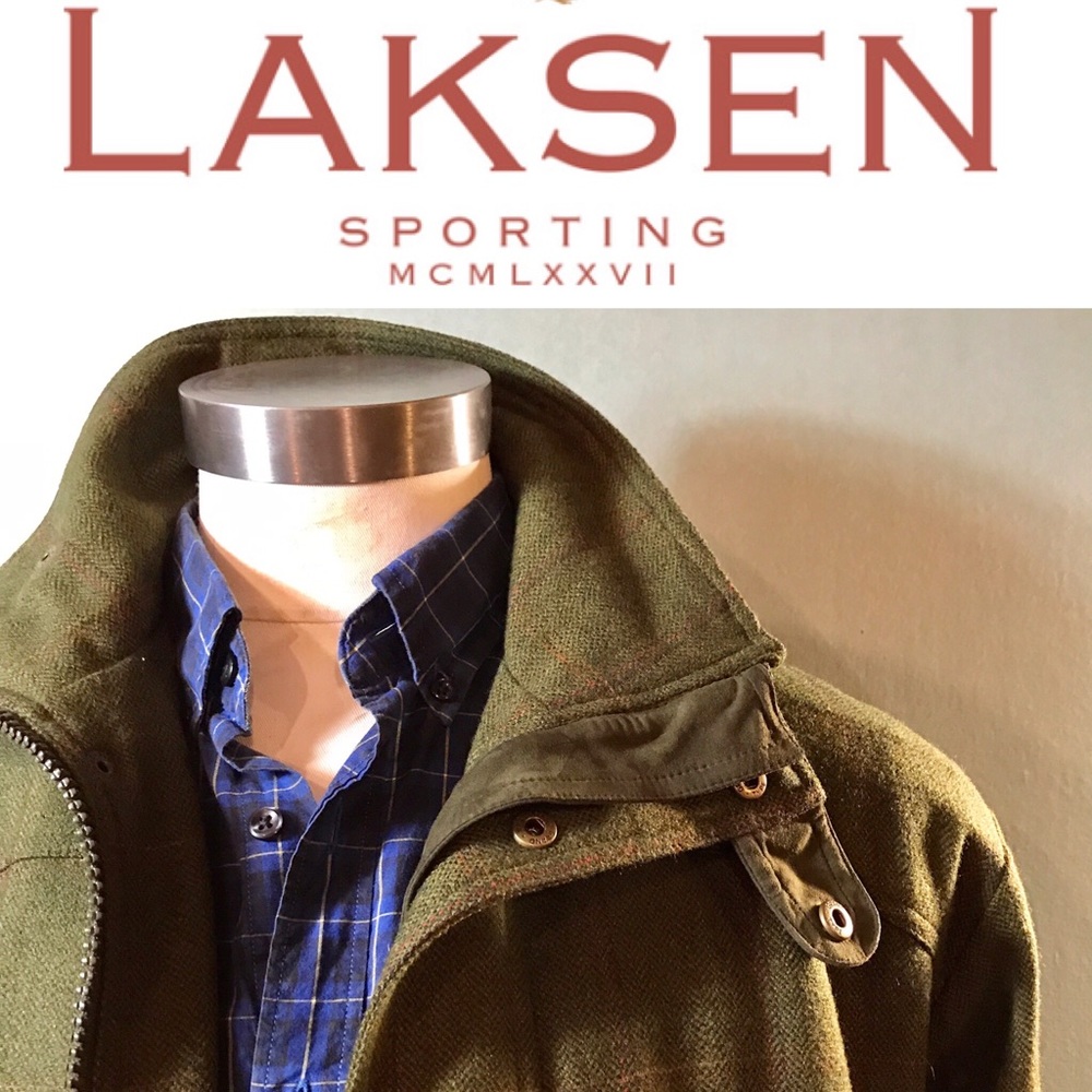 Laksen Men's 100% Wool Men's Coat