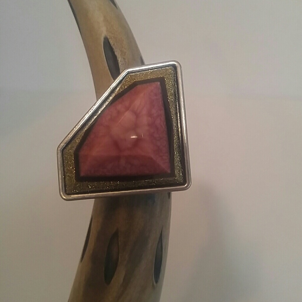Coral Stone Fashion Stretch Ring