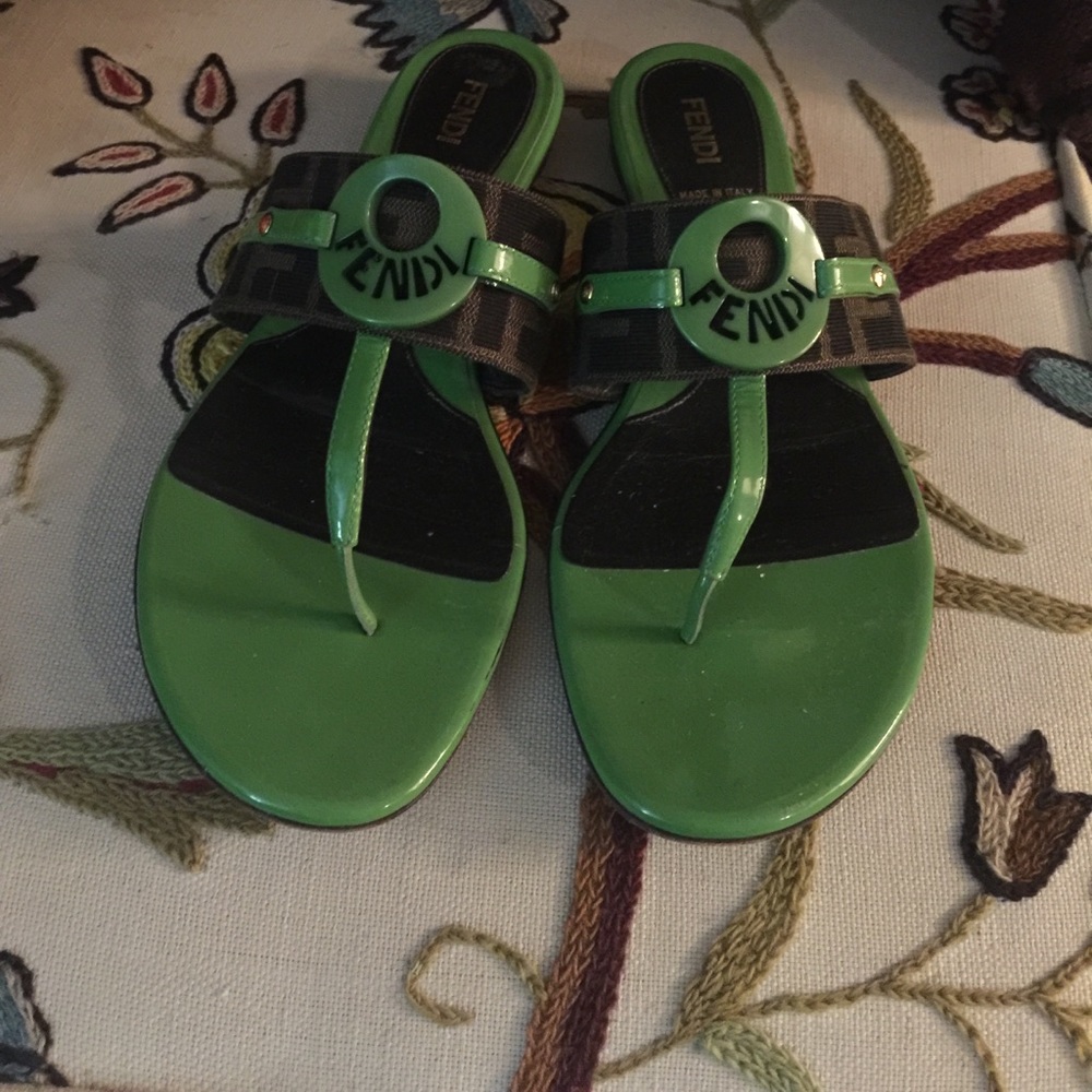 Fendi authentic flat sandals