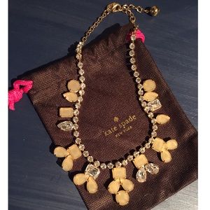 Kate Spade 12 Karat Gold Plated Statement Necklace