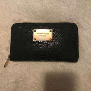 Authentic Michael Kors zipper wallet