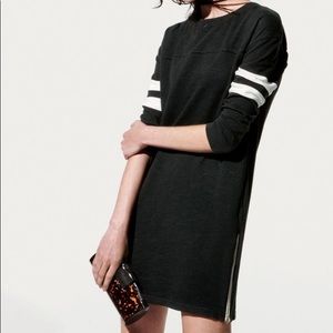 J. Crew Varsity Side-Zip Dress