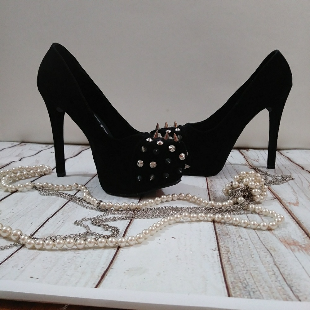 Black heels
