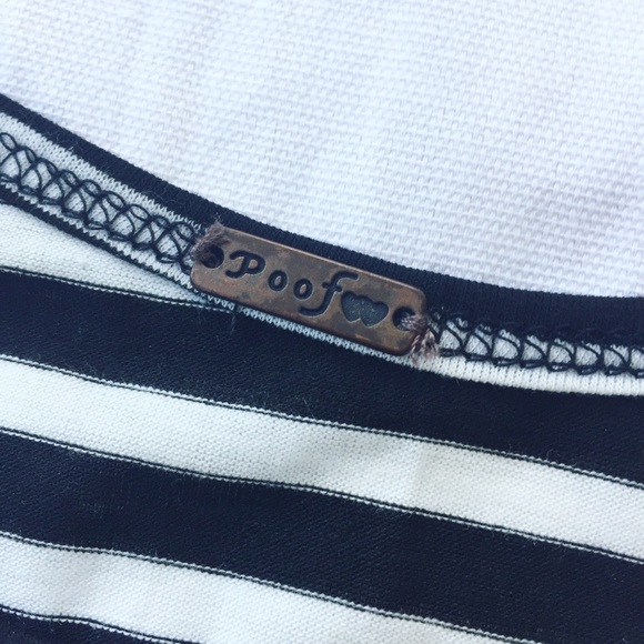 POOF | Striped Crop Top - Picture 3 of 4