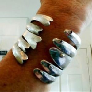 ISO Eden Cape Cod fish cuff bracelet