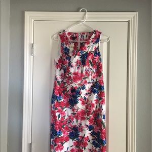 Talbots's Spring Floral Dress