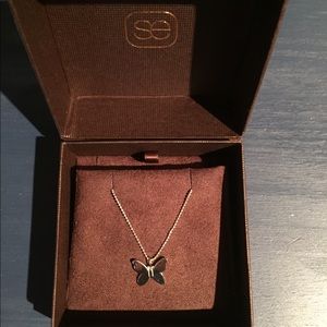 Sydney Evan Butterfly Sterling Silver Necklace