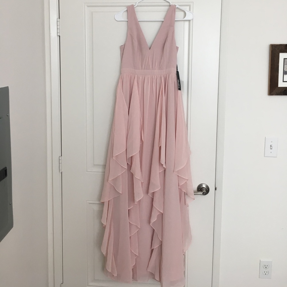 Lulus blush pink maxi dress