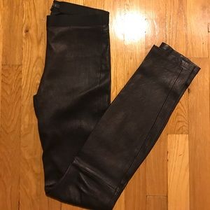 Theory Leather Leggings