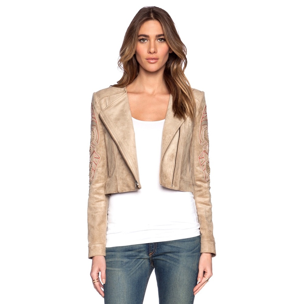 Sale!! Cropped Suede Jacket !Coachella!