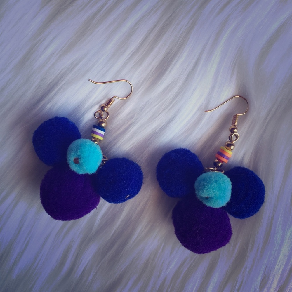 NEW POM POM Earrings