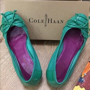 Cole Haan ballerina bow flats