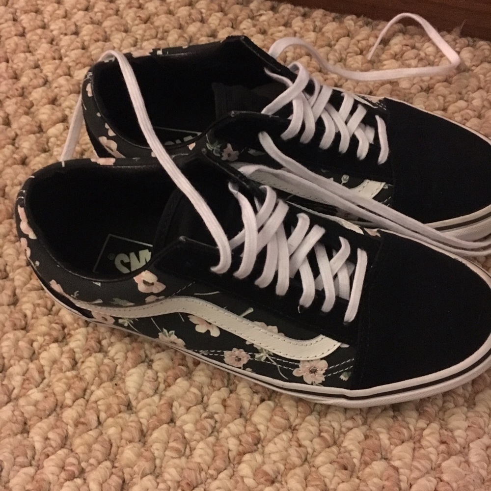 Floral vans
