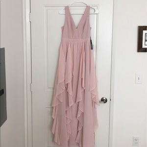 Lulus blush pink maxi dress