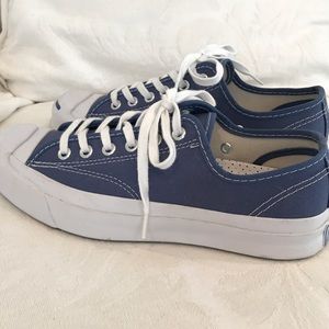 Converse Jack Purcell Blue Lace-up Shoes