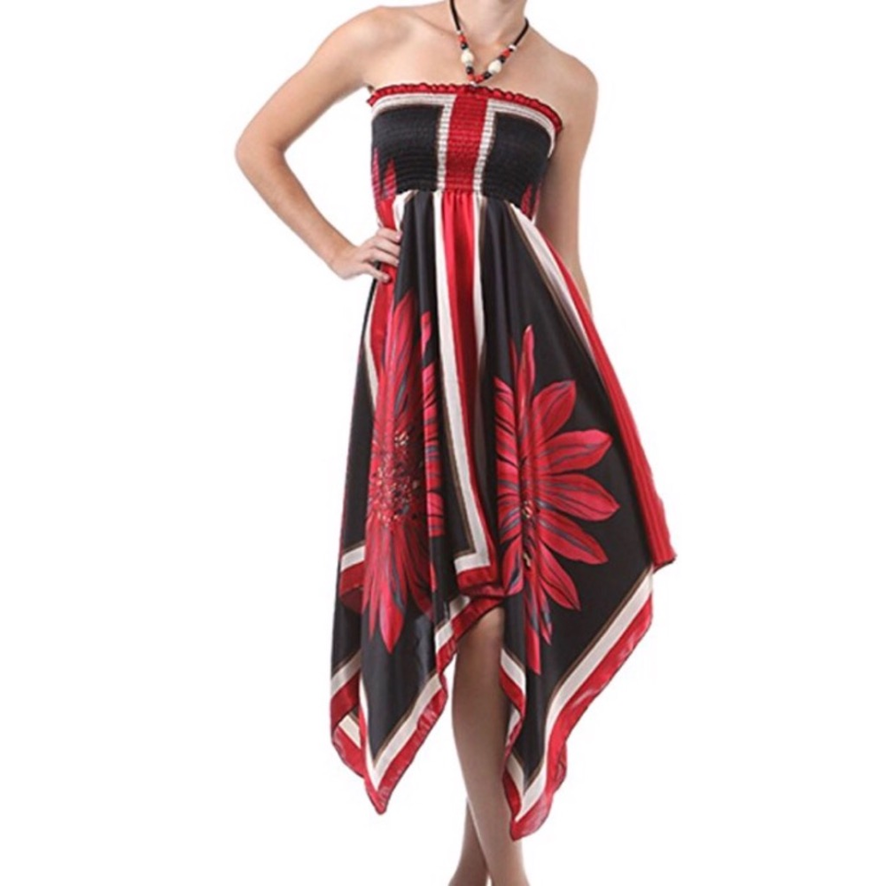 Beautiful Asymmetrical Dress - Size Large
