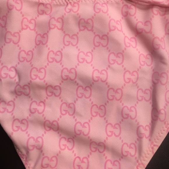Gucci Swim Nwot Fashion Style Gucci Pink String Bikini Poshmark
