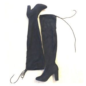 Black Over the Knee boots