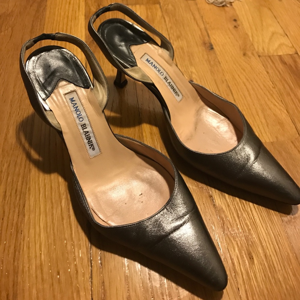 Manolo Blahnik Pointy Toe Pumps