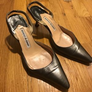 Manolo Blahnik Pointy Toe Pumps