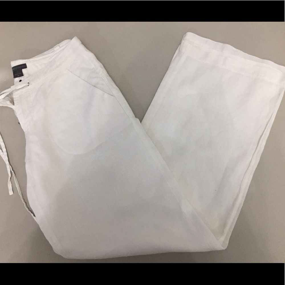 Armani exchange linen pants - size petite 0.