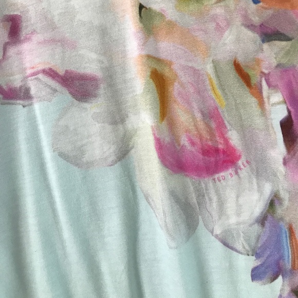Ted Baker floral tee size 3 - Picture 4 of 8