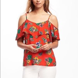 Old Navy cold shoulder top