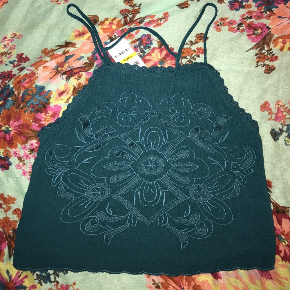 AMERICAN RAG CROP TOP